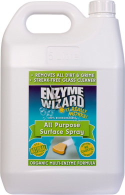 ENZYME WIZARD ALL PURPOSE SURFACE SPRAY 5 LITRE