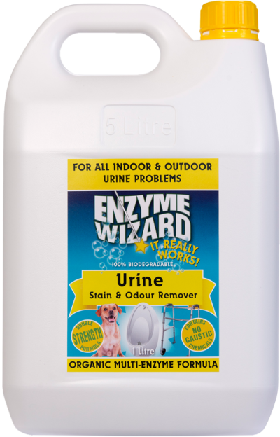 ENZYME WIZARD URINE STAIN & ODOUR REMOVER 5 LITRE