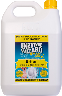 ENZYME WIZARD URINE STAIN & ODOUR REMOVER 5 LITRE