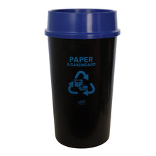 Load image into Gallery viewer, SABCO RECYCLING STATION 60LT BIN - WITH BLUE LID 
(PAPER &amp; CARDBOARD)