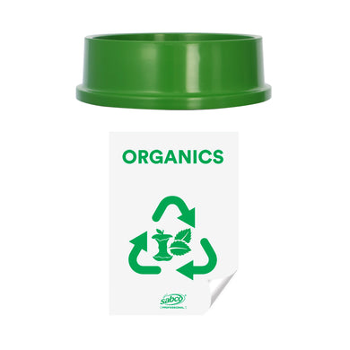 SABCO RECYCLING LID - GREEN