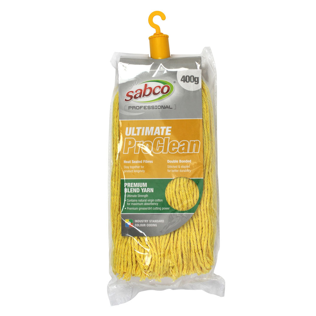 SABCO ULTIMATE PROCLEAN MOP - 400G YELLOW