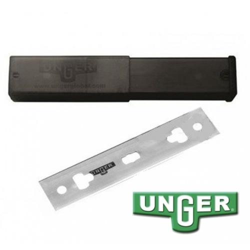 UNGER PREMIUM GLASS SCRAPER BLADES 15CM - 25PK