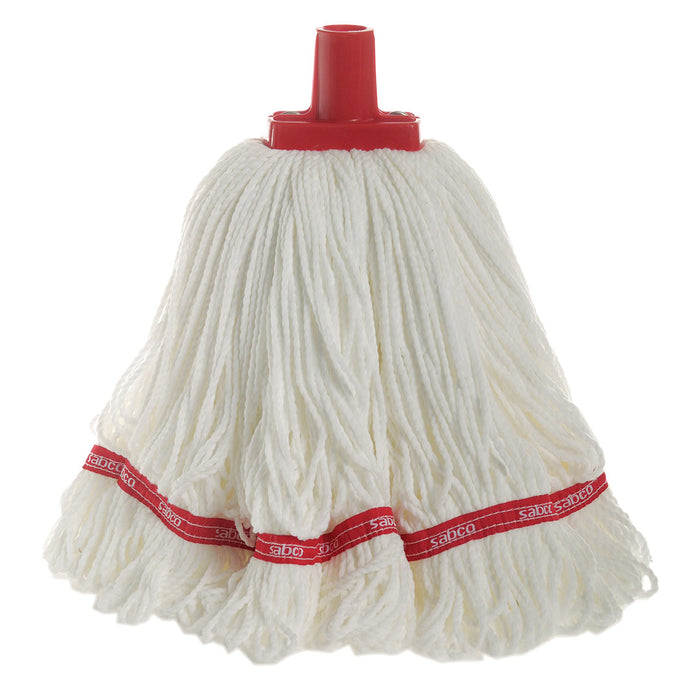 SABCO 350G MICROFIBRE  ROUND MOP HEAD RED