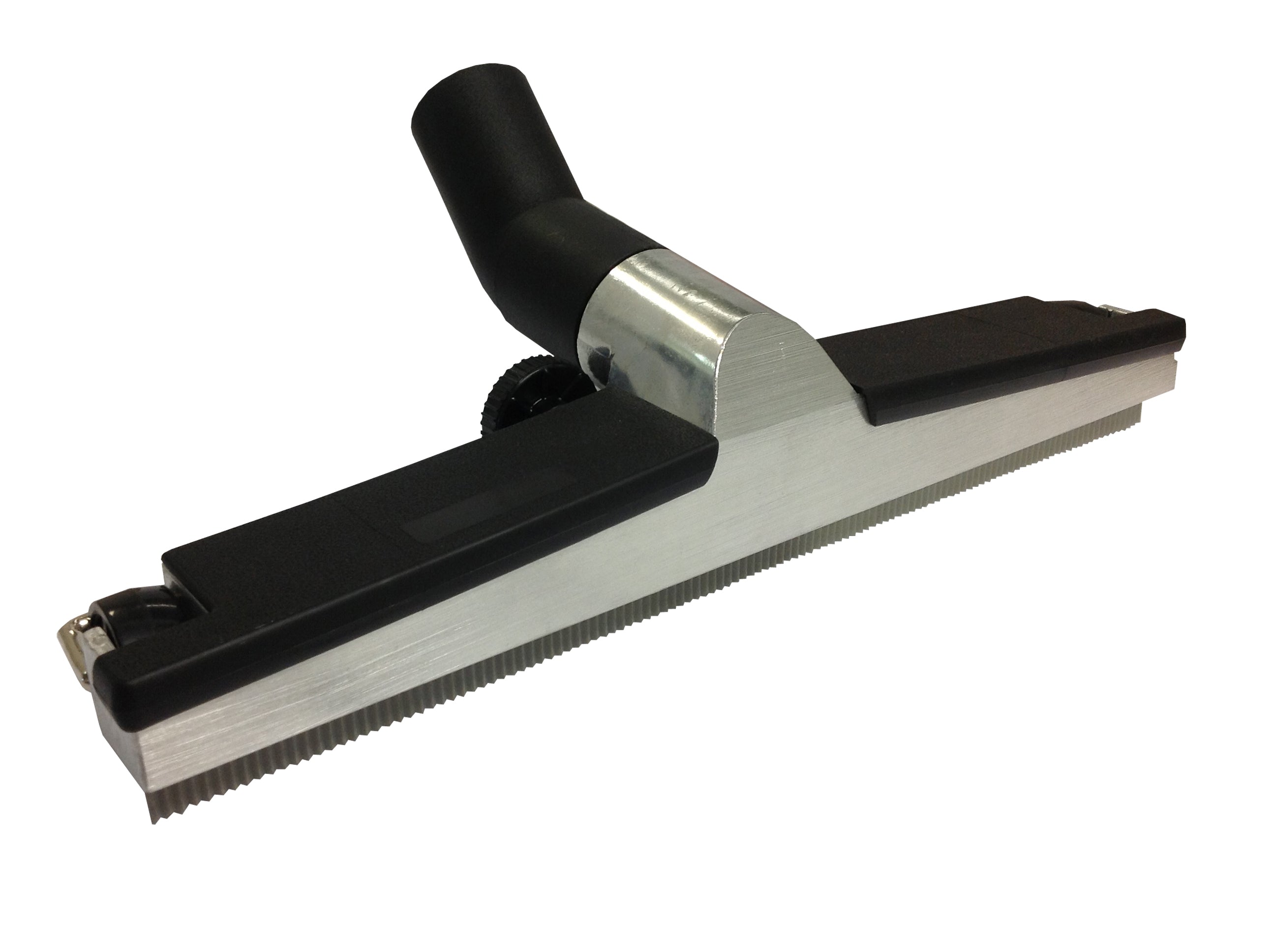 WESSEL WERK GRD450 RUBBER FLOOR TOOL 36MM X 450MM WIDE - ALUMINIUM/BLACK